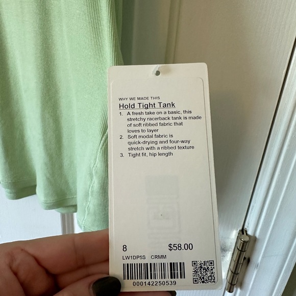 NWT Lululemon Hold Tight Tank - Picture 3 of 5